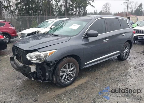 2013 Infiniti Jx35 from USA, damaged, VIN 5N1AL0MM8DC325732